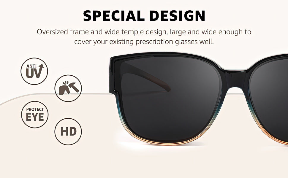 ChopHaven Fitover Polarized Sunglasses