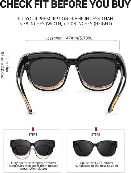 ChopHaven Fitover Polarized Sunglasses
